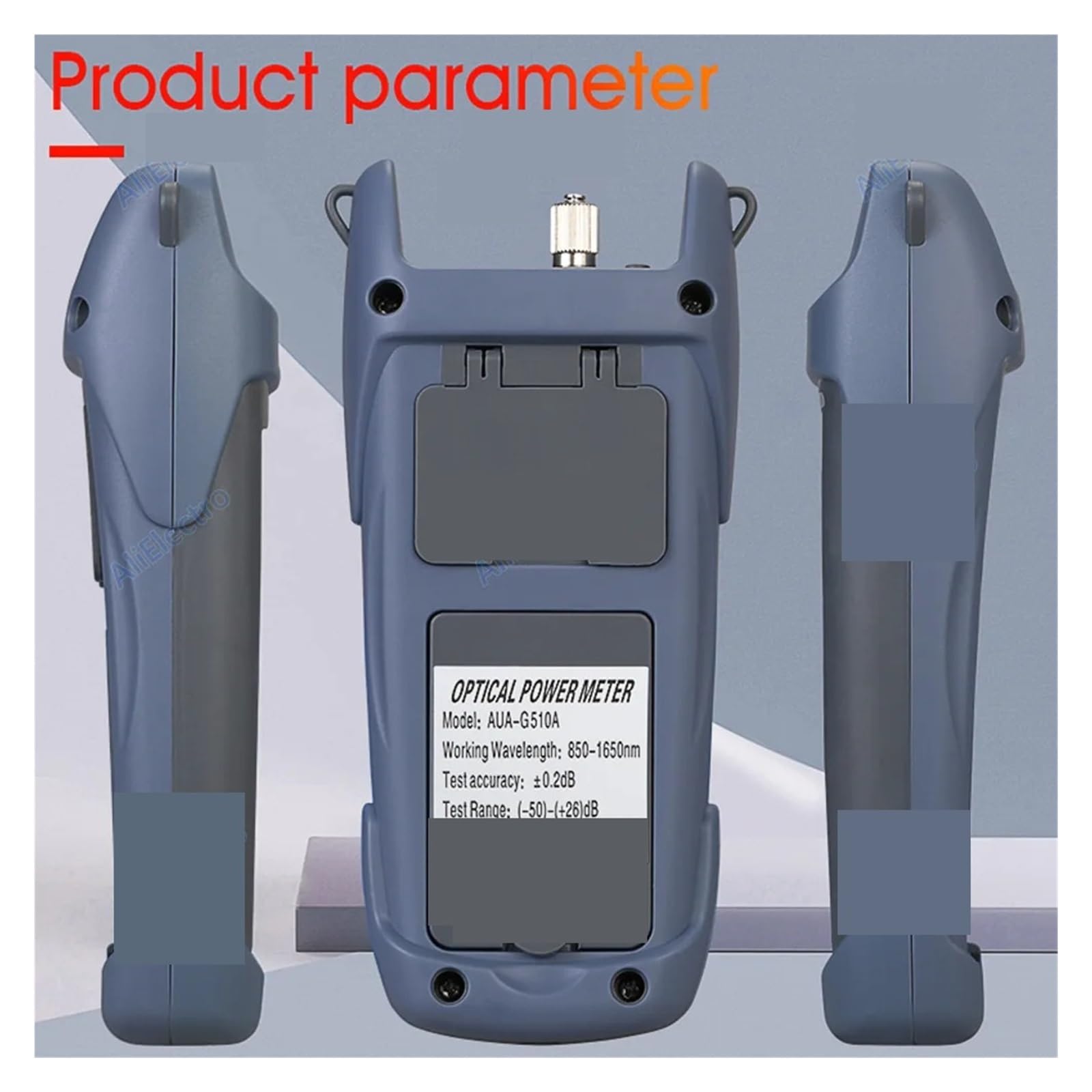 Medidor De Potencia Óptica G510A/G710A, Adaptador SC FC -50 ~ + 26dBm/-70 + 10dBm (iluminación LED Integrada), Probador Cable Fibra FTTH(G510A)