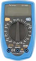 Multímetro Digital Manual CAT II 300V 3 1/2 Dígitos ET-1400 Minipa