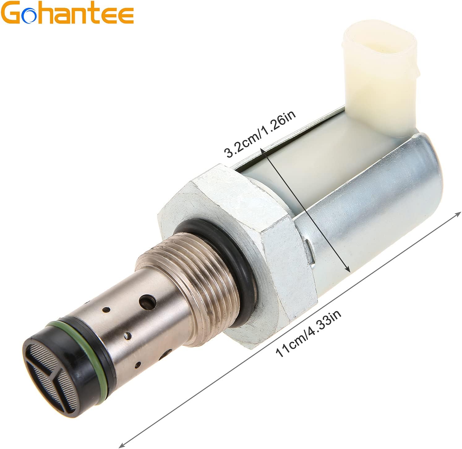 Injector Pressure Regulator Valve 6.0 Powerstroke IPR＆ICP Replacement for 2003-2010 Ford Super Duty F250 F350 F450 F550 E350 E450 Excursion 6.0L Diesel Turbocharged Replaces CM5126 AP63417 5C3Z9C968CA