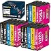 Produktbild T1285 Multipack Druckerpatronen Kompatibel für Epson T1281 T1282 T1283 T1284 für S22 SX125 SX420W BX305F BX305FW SX130 SX440W BX305FW SX435 SX230 SX445W(Schwarz Cyan Magenta Gelb)