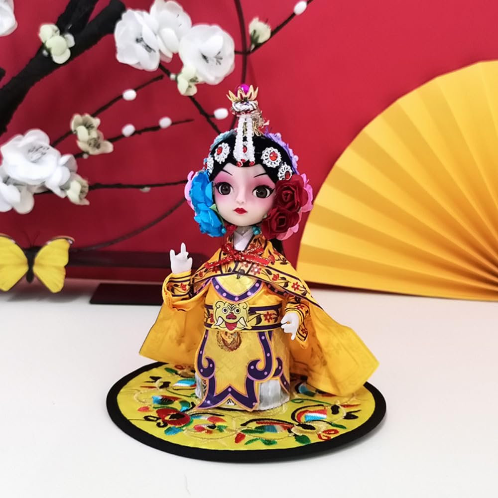 Figurines en soie de Pékin 15cm, cadeau culturel et souvenir de voyage