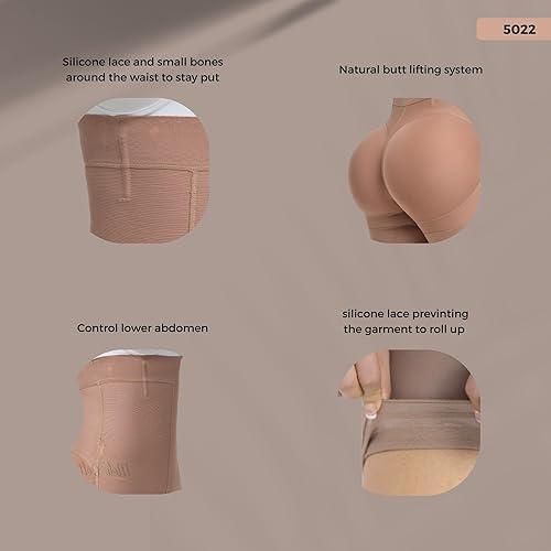 Miniatura 5 de FAJAS MELI'BELT 5022 Faja Shorts Colombiana de cintura alta Levanta Cola Colombianos