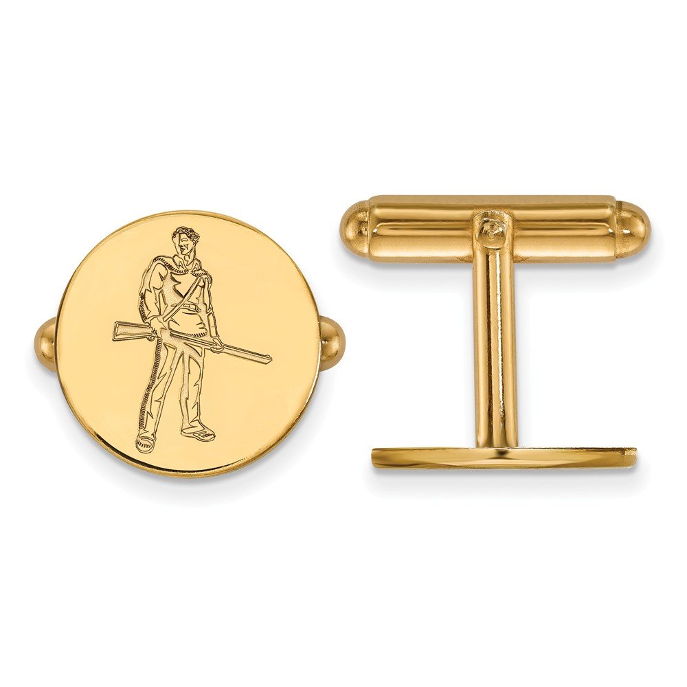 West Virginia Cufflinks (Gold Plated)