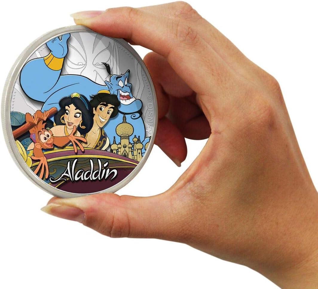 Buy Aladdin Disney Coin for Collectors with Limited Mintage (4,999