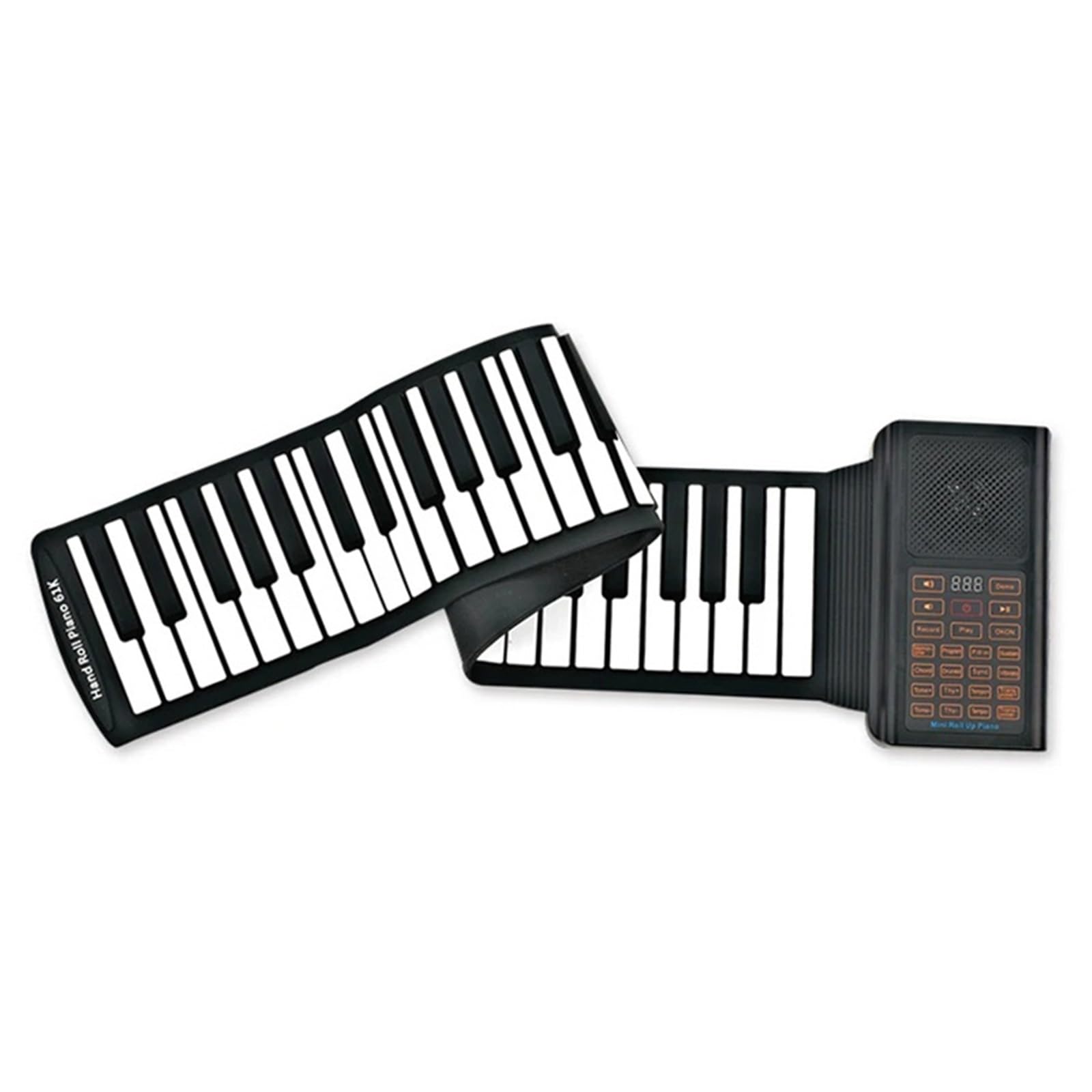 Tastiera Digitale Per Principianti 61 Tasti Pianoforte Arrotolato A Mano Portatile Pieghevole Strumento Musicale Tastiera Elettronica