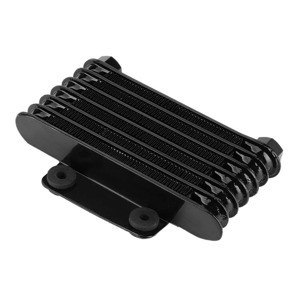 KIMISS Ölkühler 7 Reihen Universal Motor Ölkühler Kühler Kühler für Dirt Bike ATV