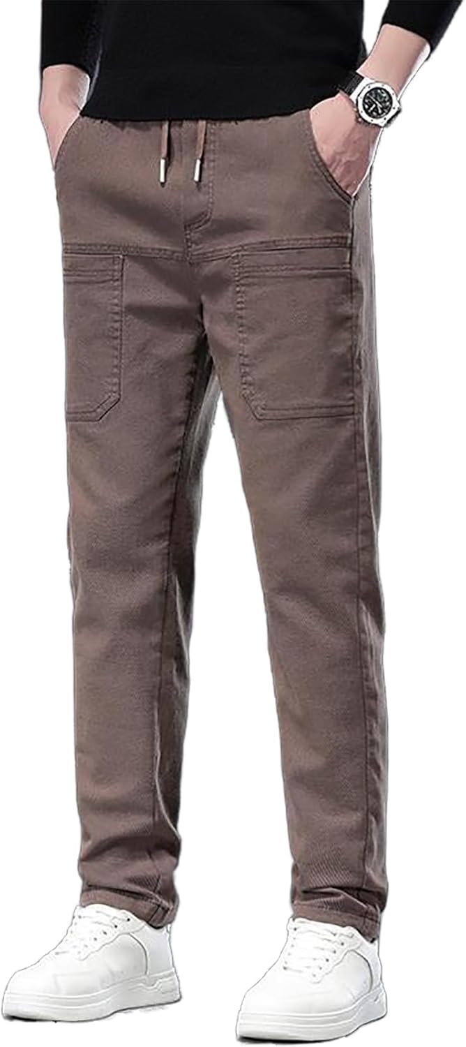 Stretch Cargo Pants MultiPants - High Stretch Multi-Pocket Durable Cargo Pants Men Comfy Lightweight Casual Pants