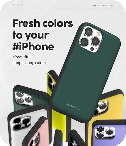 Miniatura 45 de GOOSPERY Parachoques magnético para puerta compatible con iPhone 13 Pro, funda con tarjetero, cierre automático de fácil imán, doble capa, Lila