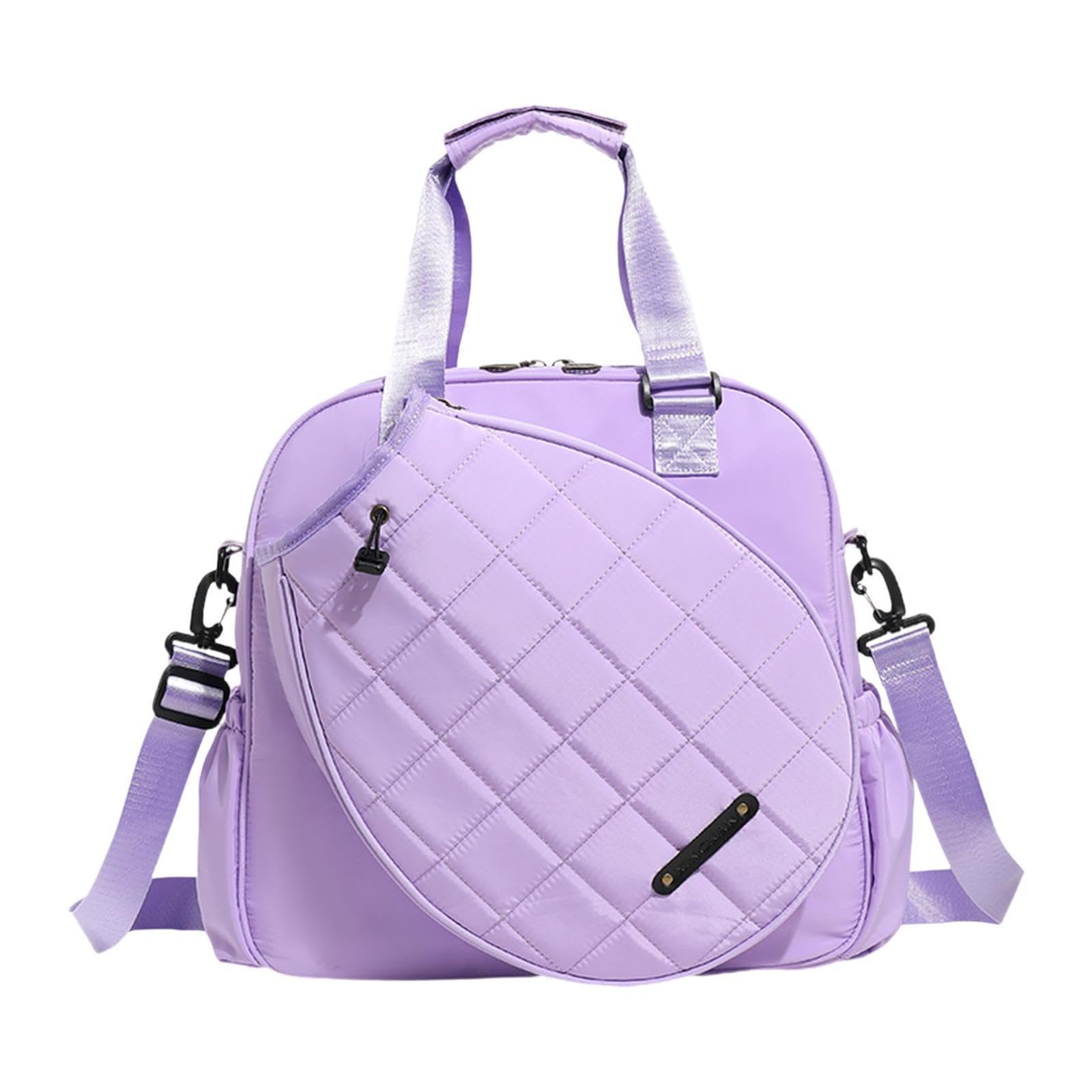 Borsa Sportiva da Badminton con capienti Racchette, Abbigliamento, Attrezzatura Fitness e Articoli Essenziali per Tutti i Giorni, Racchetta Multifunzionale per Yoga,
