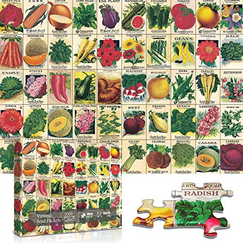Puzzle Vintage Floral 16 años miniatura 2