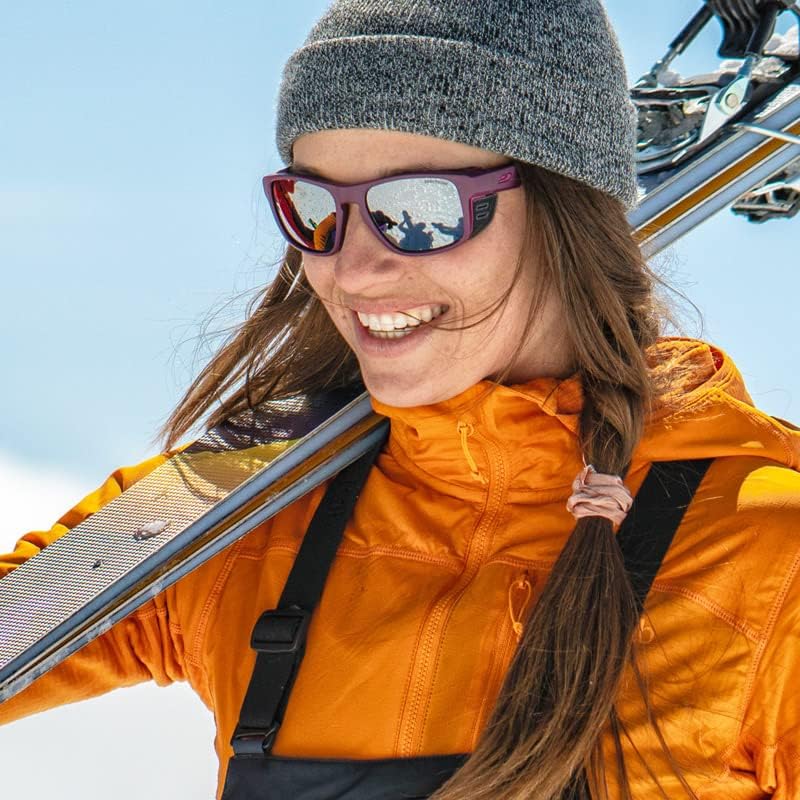 Julbo Shield M Glacier Glasses for Men & Women w/Removable Side Shields for Hiking, Snow/Glare - 100% UV Protection - Image 7