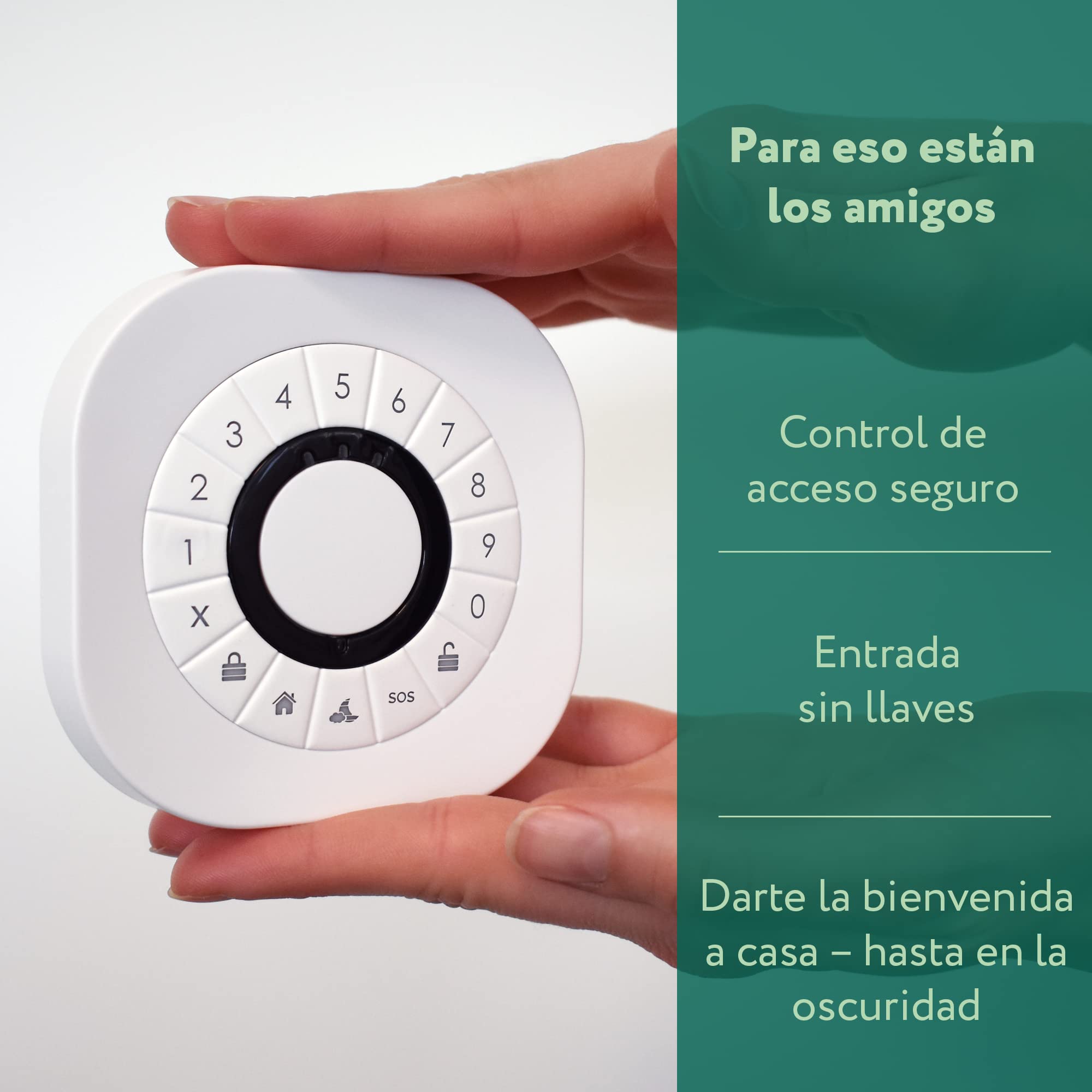 frient Intelligent Keypad | Teclado Inteligente | Control de Acceso Seguro | Entrada sin Llaves | Zigbee | Funciona con Homey y Home Assistant