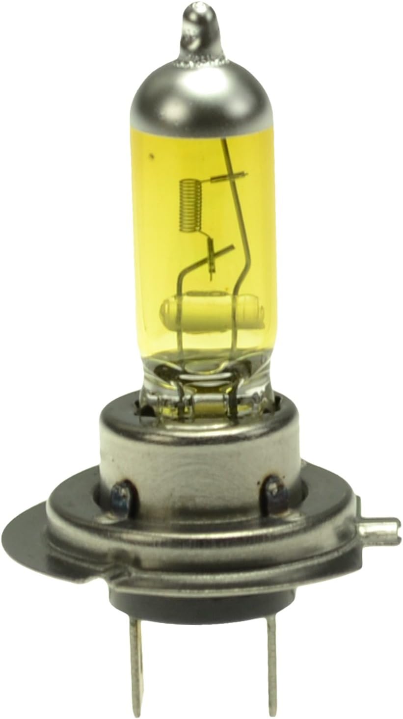 H71070702 Optilux XY Series H7 Xenon Yellow Halogen Bulbs, 12V, 55W 2 Pack