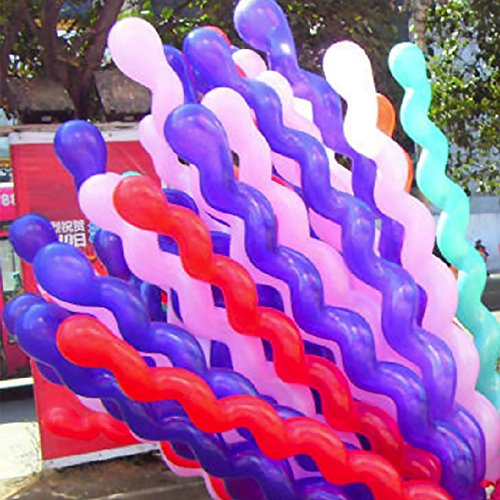 Kit Balão Decorativo Espiral 150cm látex festa aniversário