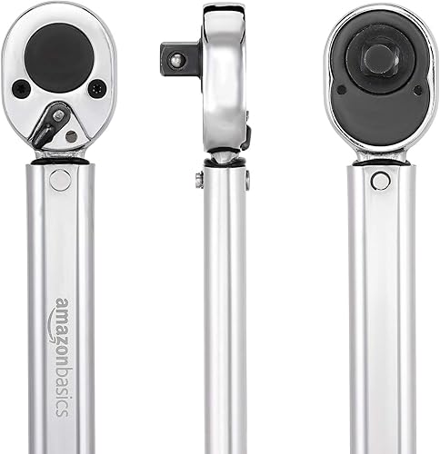 Miniatura 4 de Yaxa Basics llave dinamométrica de clic de 1/2 pulgada, 20-150 pies-libras, 27.1-203.5 Nm