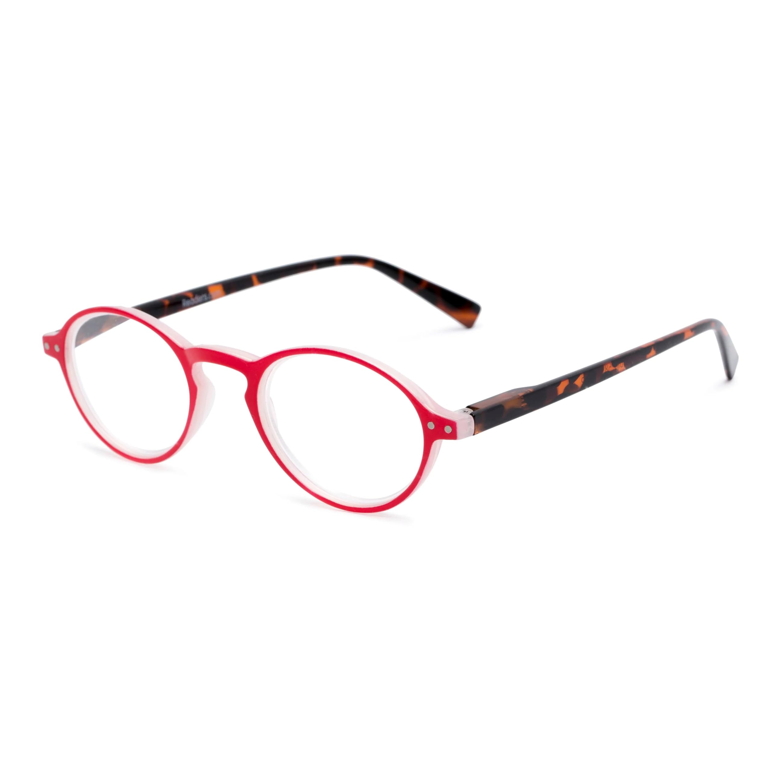 Readers.com Reading Glasses: The Studio round Style for Men and Women