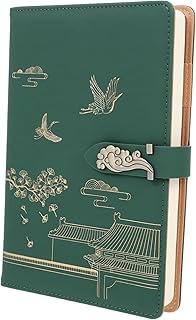 Parliky Cidade Proibida Bloco De Notas Diários Vintage Caderno Decorativo Caderno De Papel De Couro Cadernos Espirais Caderno Vintage Agenda De Viagens Diário De Planejamento Estilo Retrô