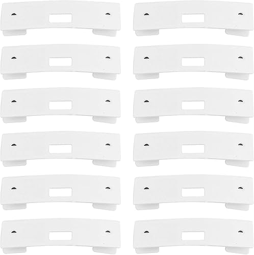 Miniatura 1 de Clips de reparación de persianas, 50 piezas de repuesto de metal (blanco)