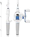 KastKing Centron Lite Fishing Rod and Reel Combo, IM6 Graphite 2Pc Blanks, Stainless Steel Guides with Ceramic Rings, Contoured EVA Handles & Fighting Butt, Split or Full Rear Handle Design, 13 Models