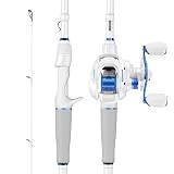 KastKing Centron Lite Fishing Rod and Reel Combo, Baitcaster & Spinning 7' MH, Right Handed Baitcasting