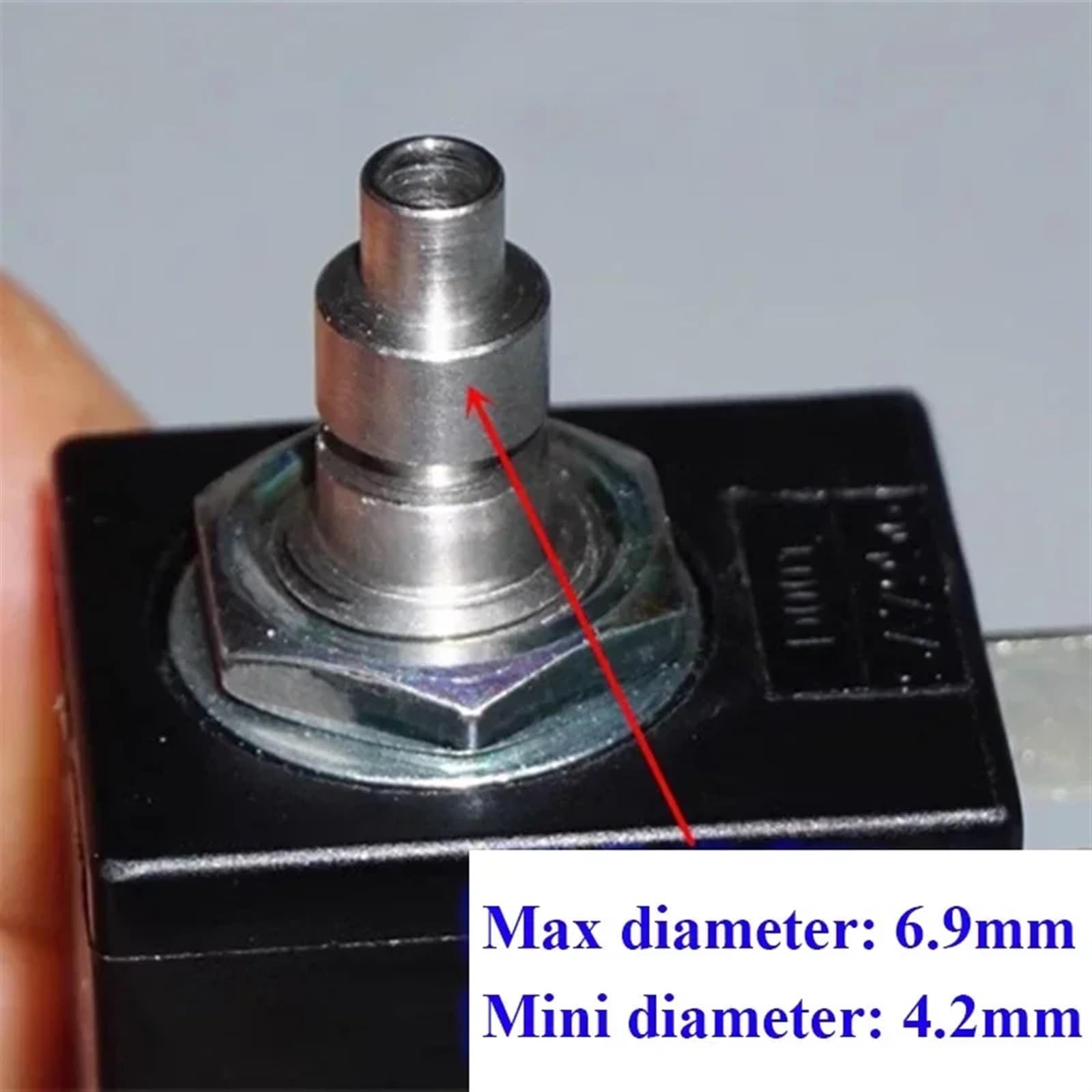 AC 230V 240V G1/8 Micro elettrovalvola elettrica a 2 posizioni a 3 vie Valvola di controllo del flusso d'acqua for macchina da caffè Valvola dell'aria 0-15 bar