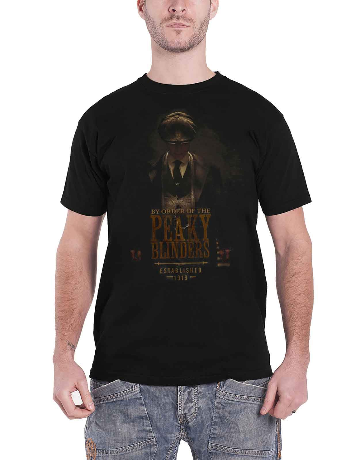 Peaky BlindersEstablished 1919' (Black) T-Shirt