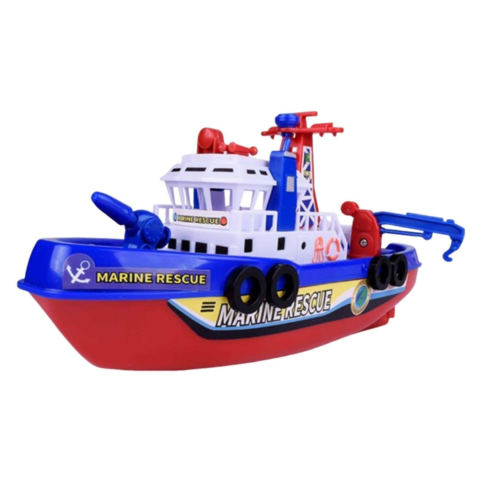 harayaa Bateau de Pompiers électrique, Jouet pour Enfants à Partir de 5 Ans, Petites Filles D'âge Préscolaire