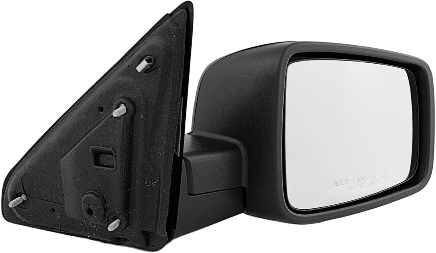 Garage-Pro Passenger Side Non-Electric Mirror for Ram 1500 2500 2011-2012 Without Signal Light, Blind Spot Monitor, Memory, Puddle Lamp & Auto-Dimming Textured