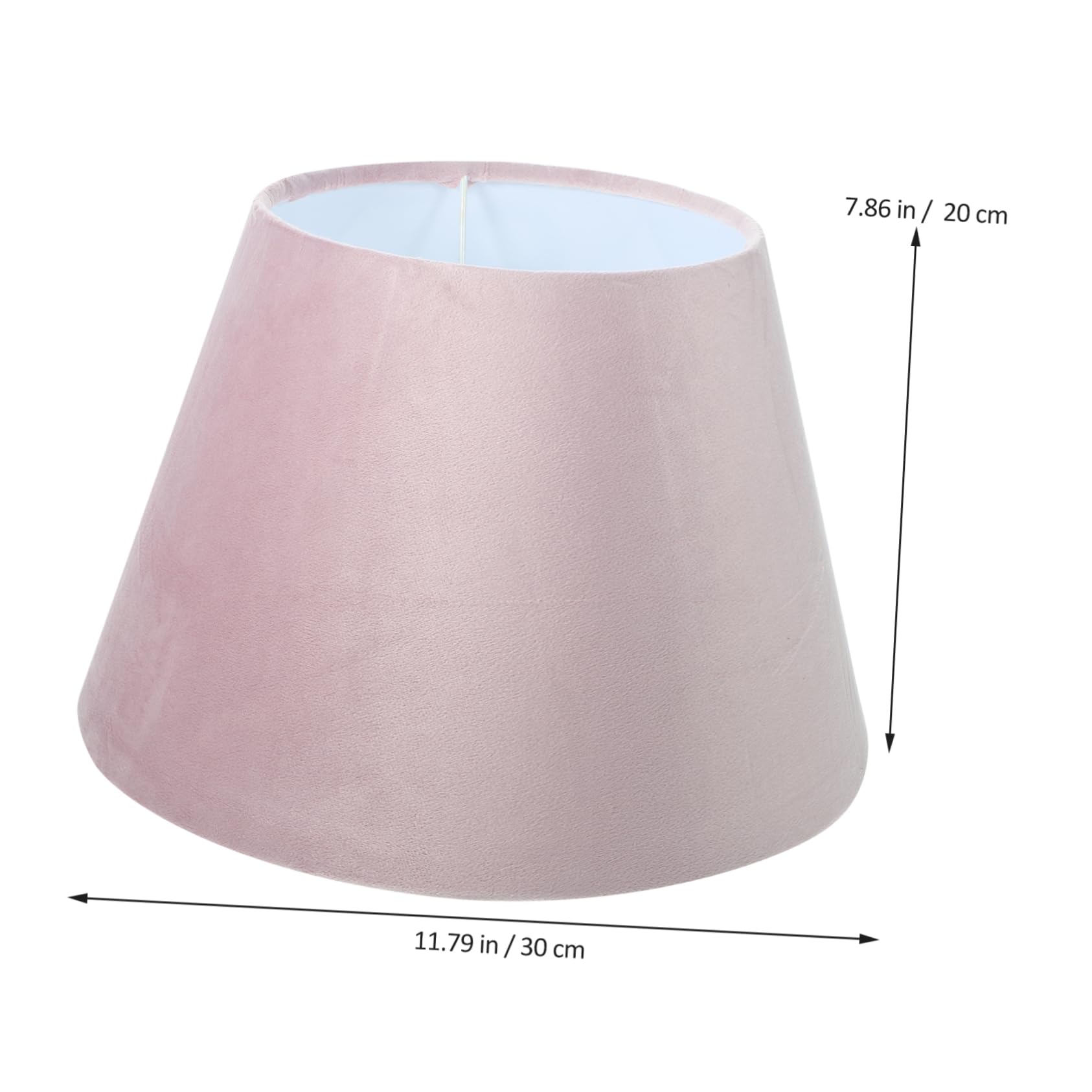 NUOBESTY Pantalla De Franela De Lámpara Para Lámpara De Escritorio Compatible Bases Dormitorio y Sala De Estar