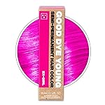 Good Dye Young Streaks & Strands Semi Permanent Hair Dye (Ex-Girl Pink) - UV Protective Temporary Hair Color Lasts 15-24+ Washes - Conditioning Pink Color - PPD free Hair-Dye - Cruelty-Free & Vegan
