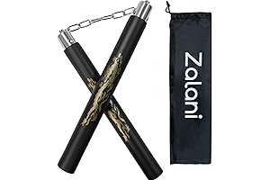 Safe Foam Rubber Training Nunchucks for Adults