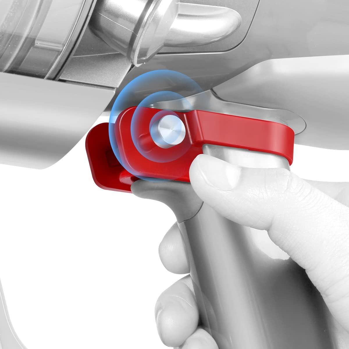 LANMU Trigger Lock Compatible with Dyson Outsize Absolute Plus/Total Clean/Origin Cordless Stick Vacuum Cleaner, Power Button Switch Accessories Attachments, Free Your Finger