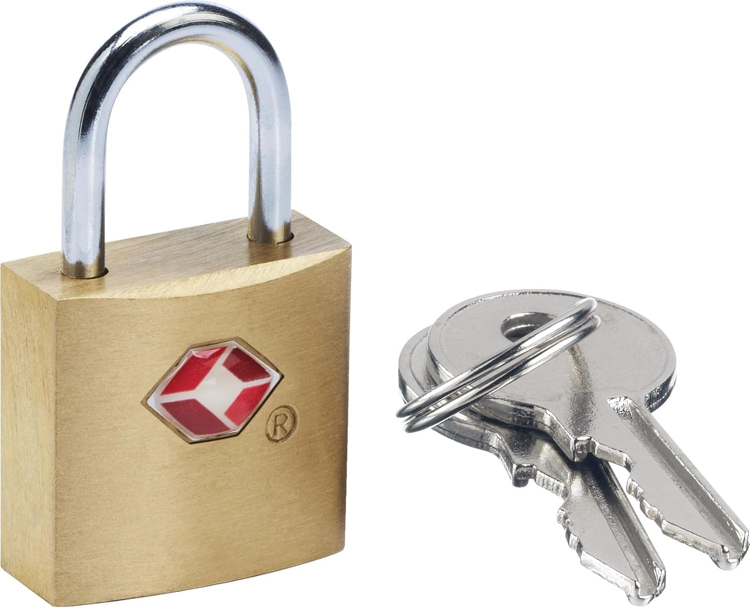 QUIRA TSA Approved Brass Combination Lock with Keys for Suitcase, Luggage (Gold)-picture-42