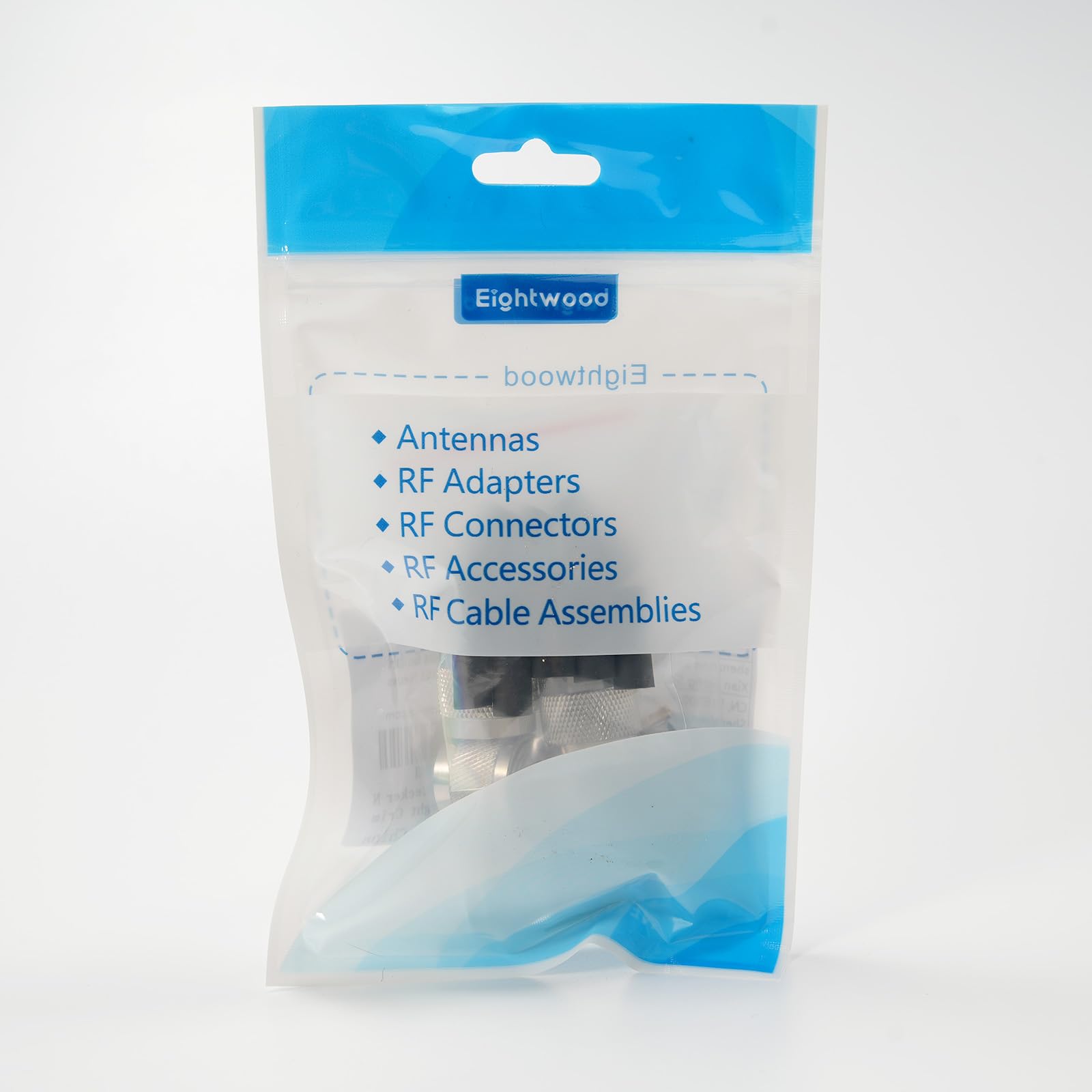 Connettori N-Type Eightwood - 5 Pezzi, Maschio Diritto, Per Cavi Antenna RG58, RG400, LMR195 - Per Reti WLAN E 4G - Foto 5