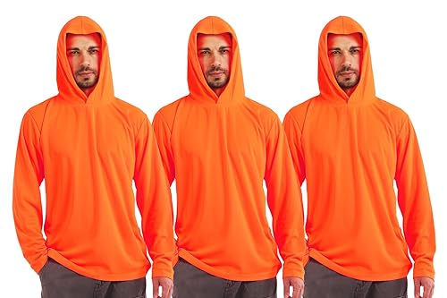 Miniatura 7 de sesafety Camisas de alta visibilidad para hombre, clase 3, alta visibilidad, camisas de construcción reflectantes para hombres con bolsillo,