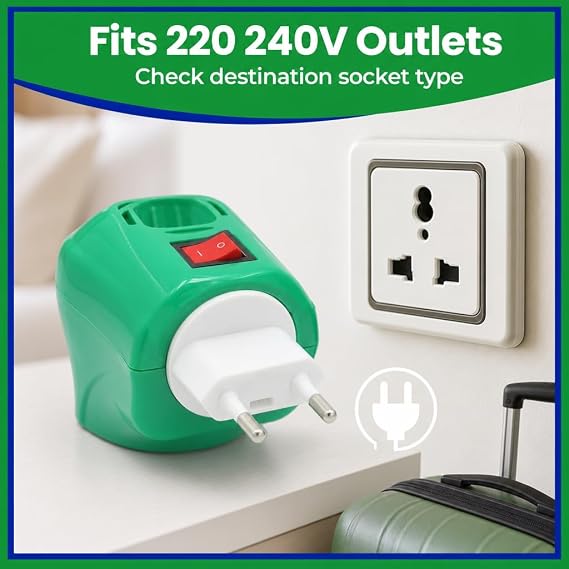 Plug-in Mosquito Repellent Insect Killer for Home & Travel Lasts for up to 45 Nights per Refill | Each Pack Includes a Plug and one Bottle for Long Lasting Performance | (3, 3 Pack)