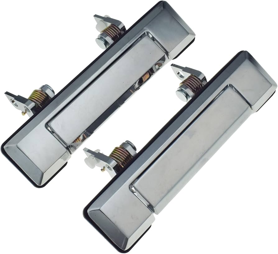 Amazon.com: Front Left & Right Exterior Door Handles Chrome Pair Amazon.com: Front Left & Right Exterior Door Handles Chrome Pair