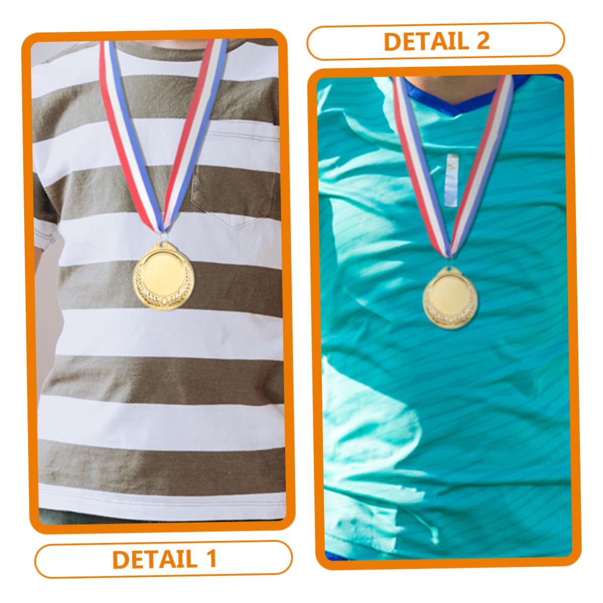 UKCOCO 20piezas De Maratón Decorativa para Deportivos Medallas De Premios para para Competición