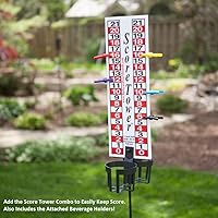 Vista 7 de Skip's Garage Tablas de Cornhole personalizadas con monograma de camuflaje, tableros de Cornhole personalizados, juego portátil de césped al aire