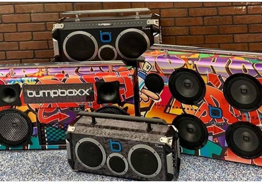 【希少】Bumpboxx Bluetoothスピーカー ブームボックス フレア8 Bumpboxx Flare8 Pro | Powerful Bluetooth Boombox 400+ Watts