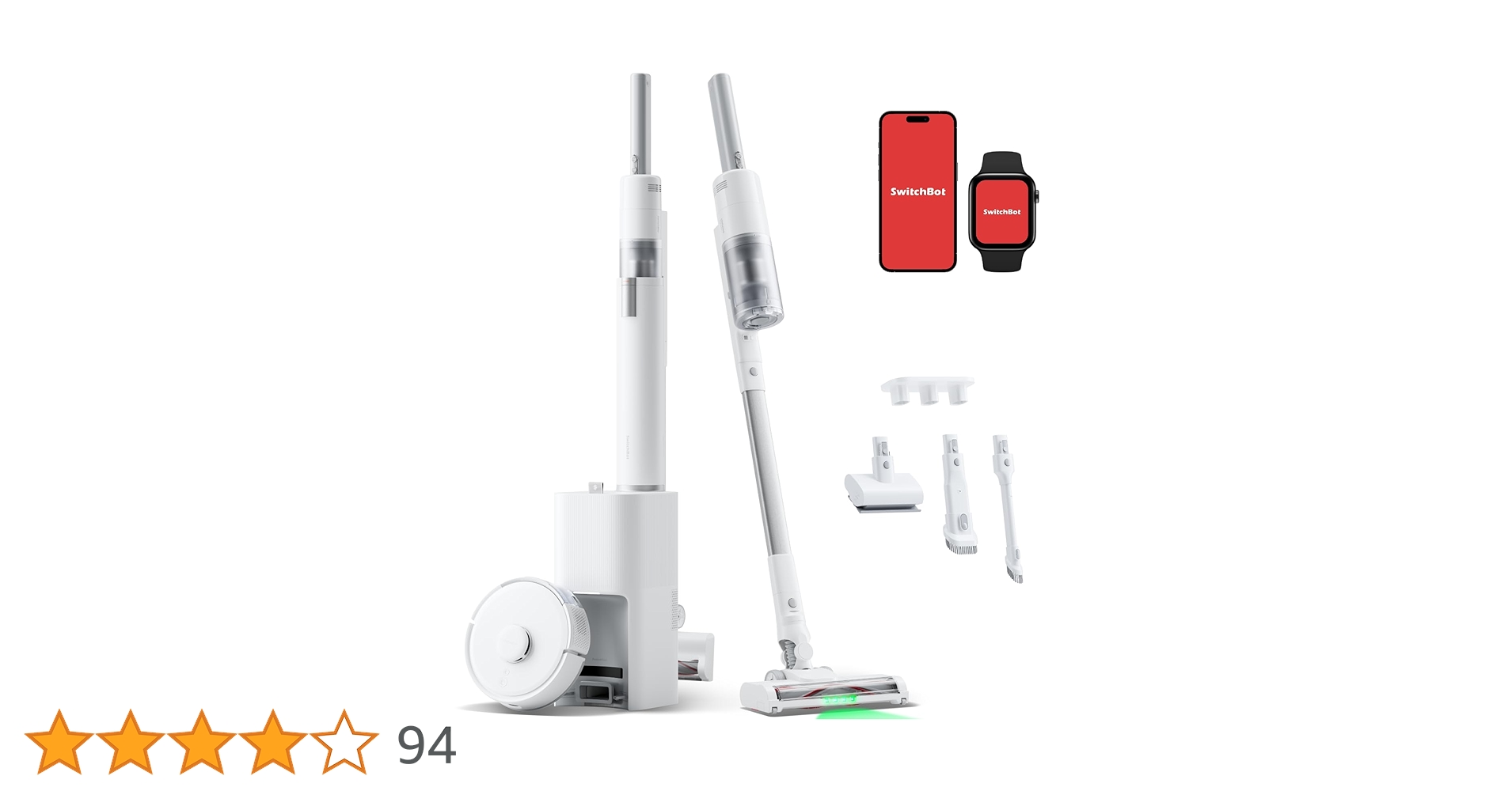 Amazon | 【3in1、超小型】 SwitchBot ロボット掃除機 K10+