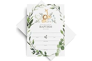 All Ewired Up 25 Jungle Baptism Invitations for Boys