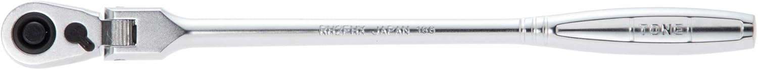 TONE Extra-Long Ratchet Handle Flex Head (Socket Hold Type) RH2FHX 1/4" Inch Drive