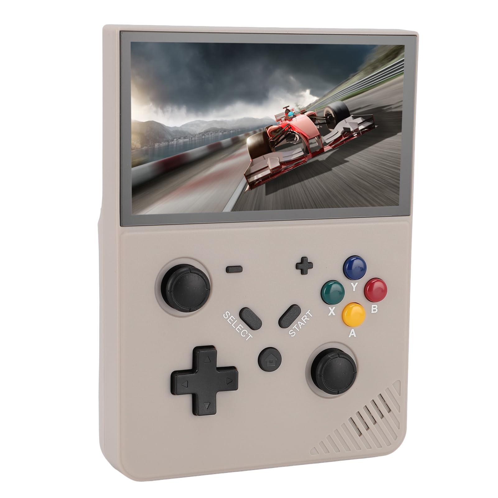 POENVFPO Handheld Game Console Retro Tragbarer Spieler 4.3in IPS -Bildschirm mit 20000 Klassischen Spielen Ideal für Heim- und Reisespiele ABS Material (128GB)