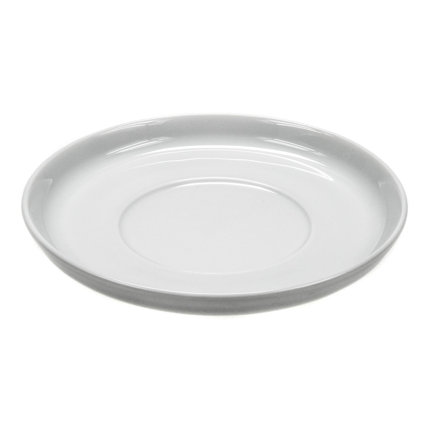 Arzberg Cucina Piattino per Tazza da Caffellatte 420 ml, Bianca, Porcellana, 17 cm, 42116-800001-14851