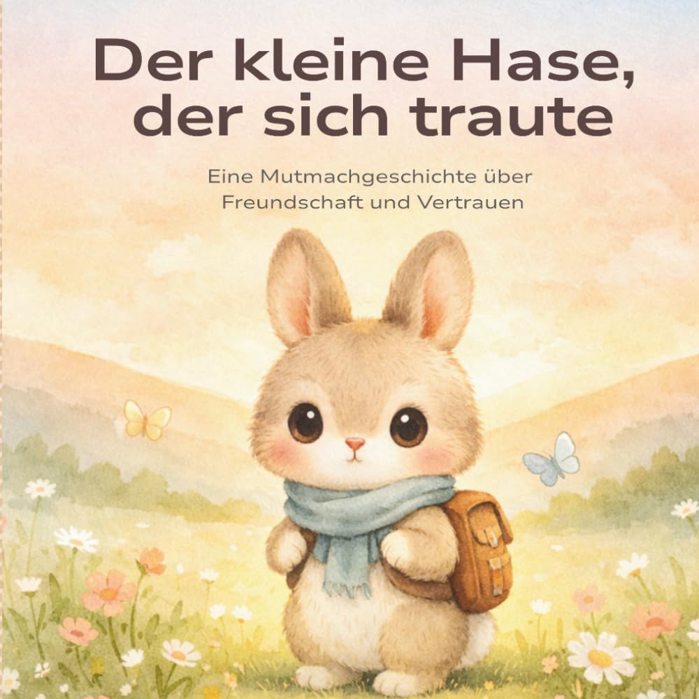 Der kleine Hase, der sich traute: Eine Mutmachgeschichte über Angst überwinden, Freundschaft und Selbstvertrauen – Bilderbuch ab 3 Jahren
