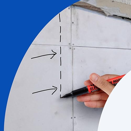 Miniatura 6 de Artline Marcadores para electricistas  Punta doble  Serie profesional  Tinta y barril no conductores  EKPR-ELFT  Puntas de bala fina de 0.016 in