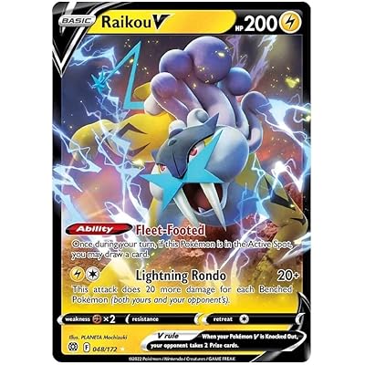 Raikou V - 048172 - Ultra Rare - Sword & Shield: Martinique | Ubuy Raikou V - 048172 - Ultra Rare - Sword & Shield: Martinique | Ubuy