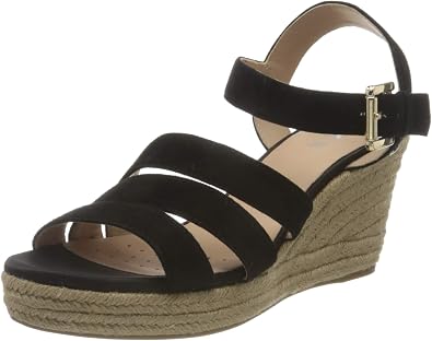 Geox D Soleil C, Sandalia de cuña Mujer : Amazon.es: Zapatos y complementos