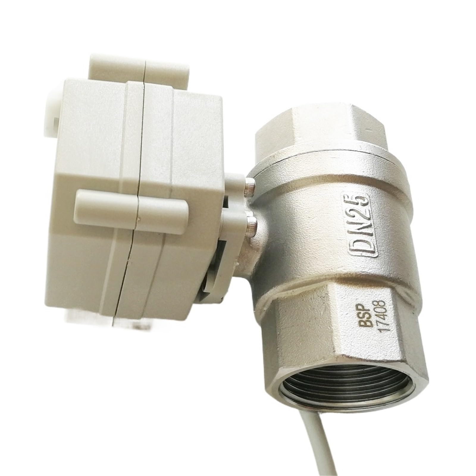 Vanne motorisée 1 pouce DN25 NPT DC12V Tsai Fan avec câblage CR702
